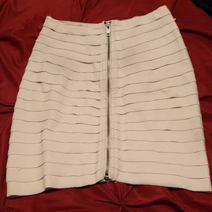 White Bandage Mini Skirt